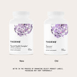 THORNE etiqueta con listado de ingredientes clave para referencia rápida