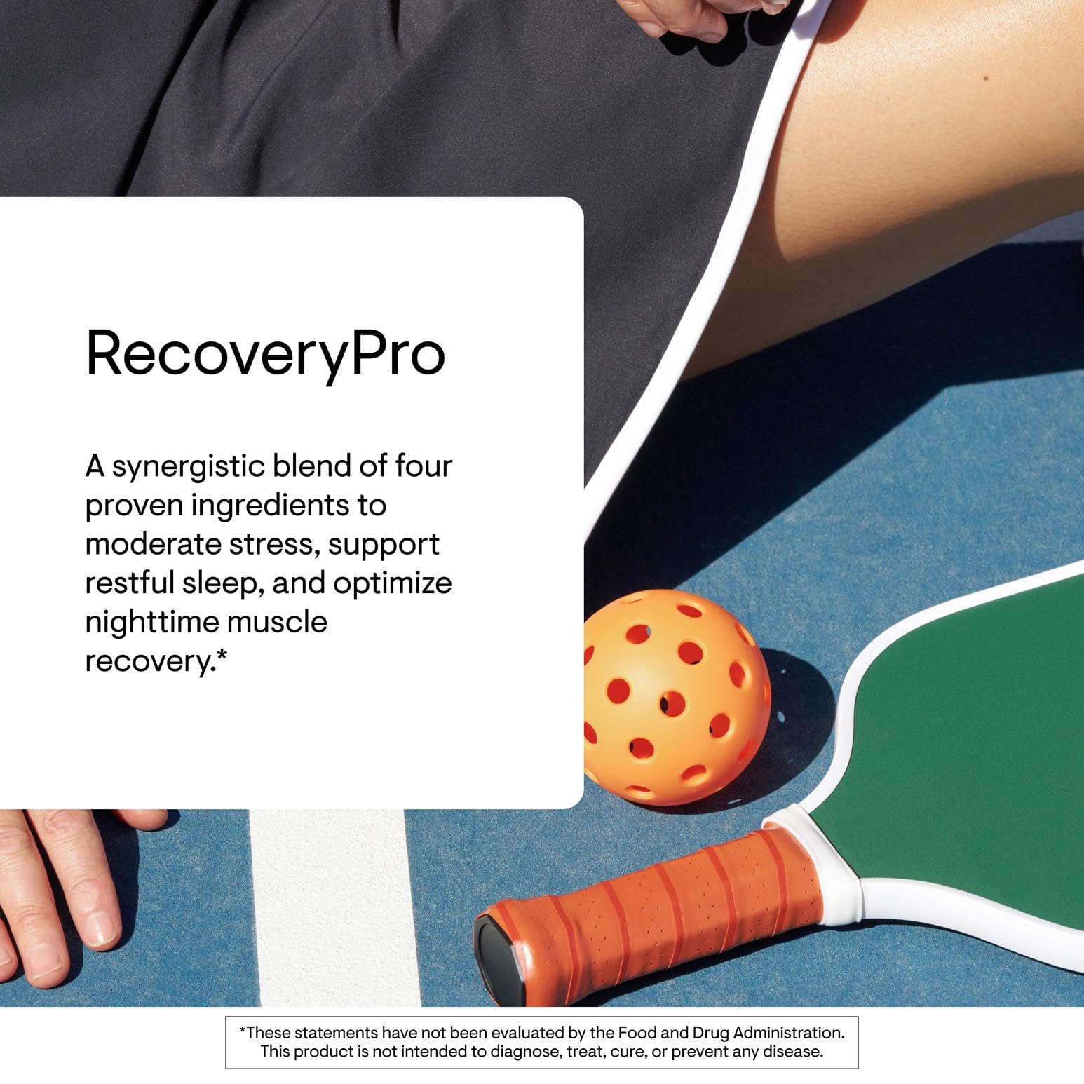 THORNE cuchara con RecoveryPro evidencia de la porción y practicidad