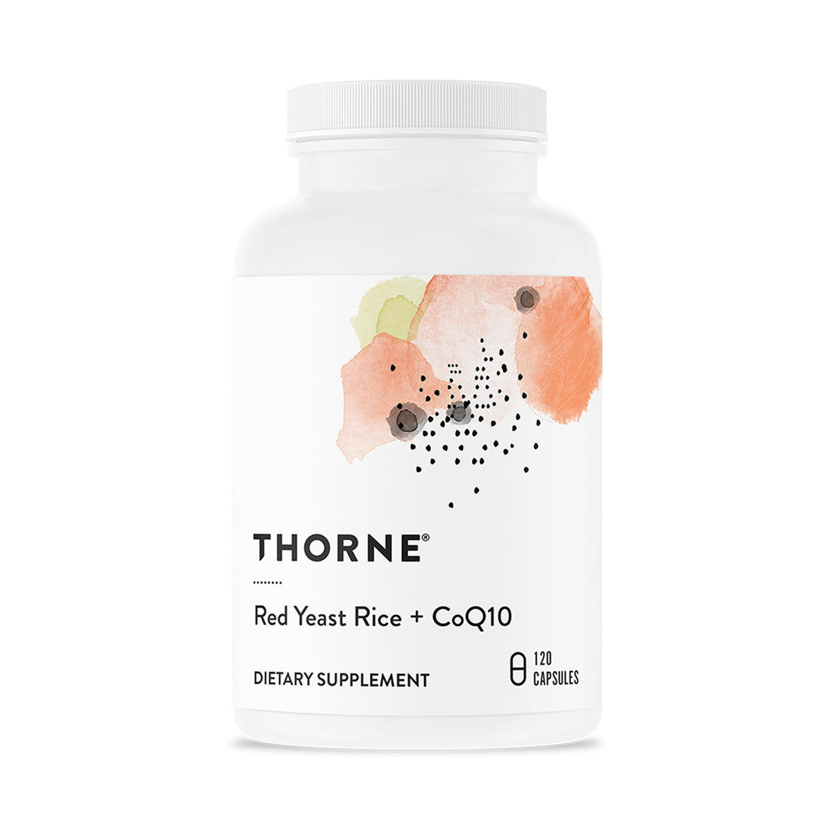 THORNE frasco frontal mostrando etiqueta clara y confianza