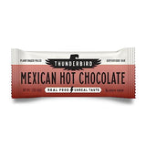 Thunderbird frontal del envase mostrando sabor Mexican Hot Chocolate y conveniencia
