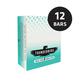 Thunderbird varias barras desplegadas en mesa, muestra el contenido de una caja de 12 unidades