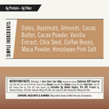 Thunderbird textura con avellanas y semillas, revela ingredientes reales y naturales
