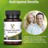 ThunderGodRoot.com cápsulas en mano fácil de tragar conveniencia