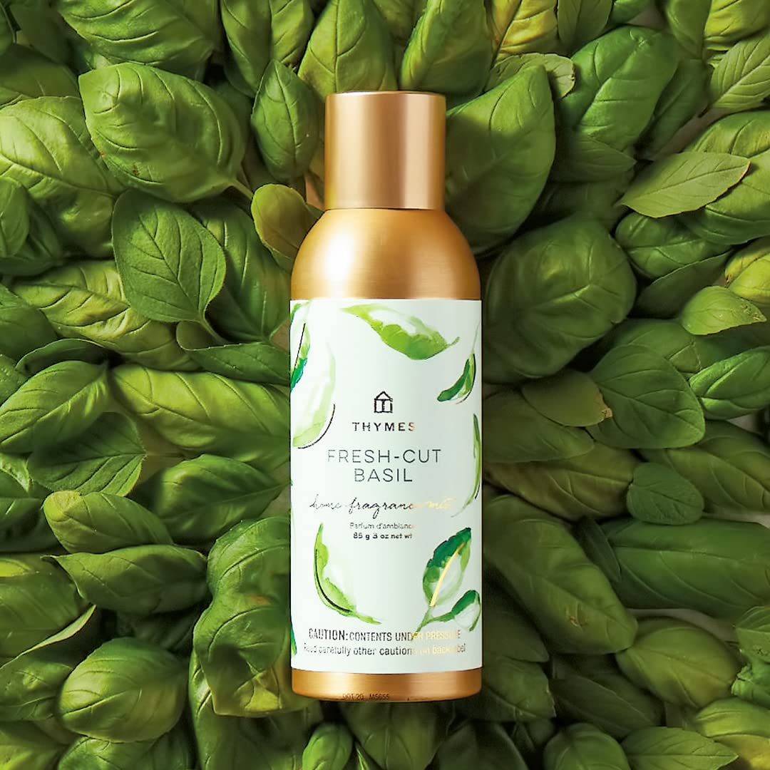 Thymes detalle del rociador y textura del spray para aplicación precisa