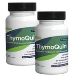 ThymoQuin frontal del empaque que muestra calidad USP y beneficios