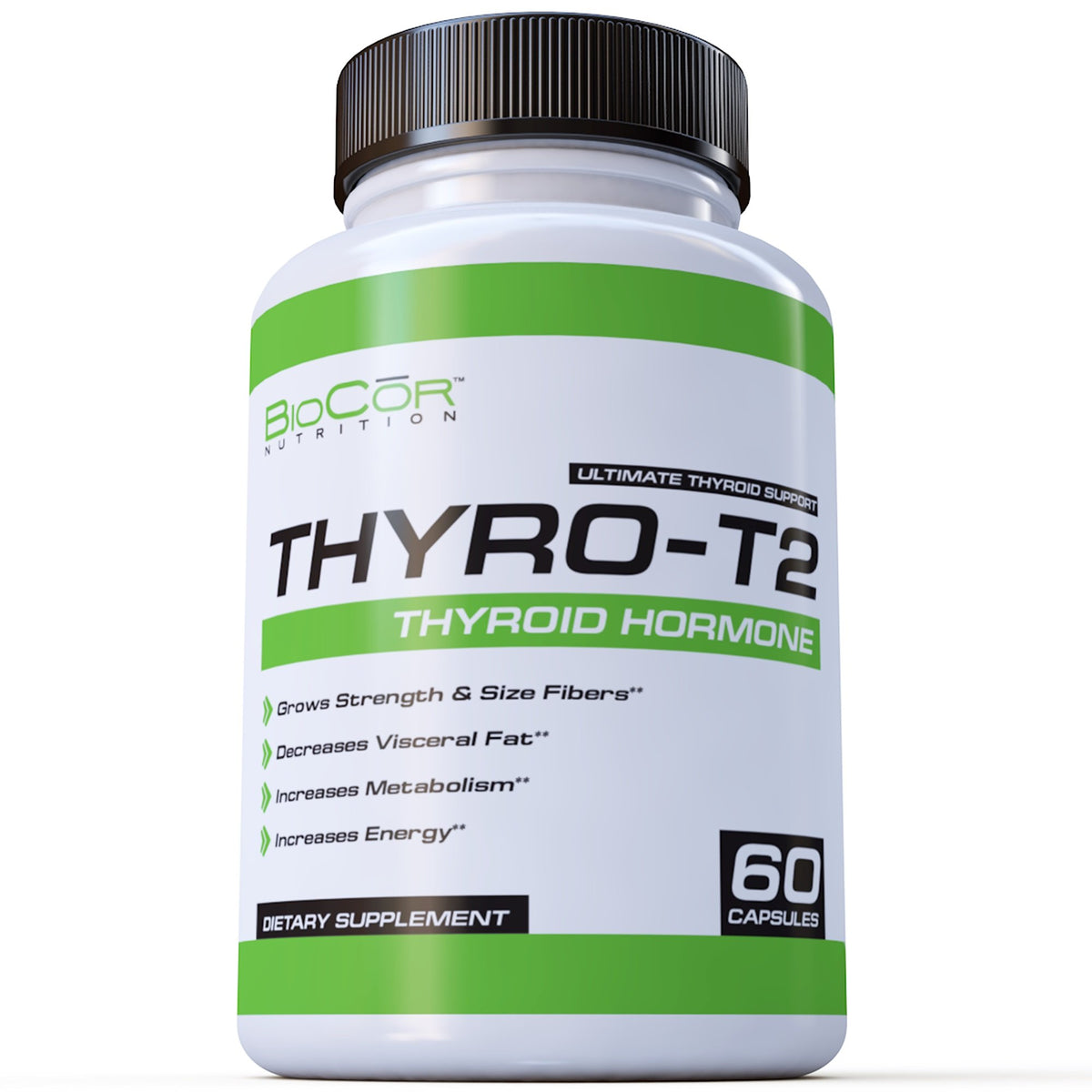 Thyro-T2 envase frontal mostrando 60 cápsulas y marca clara