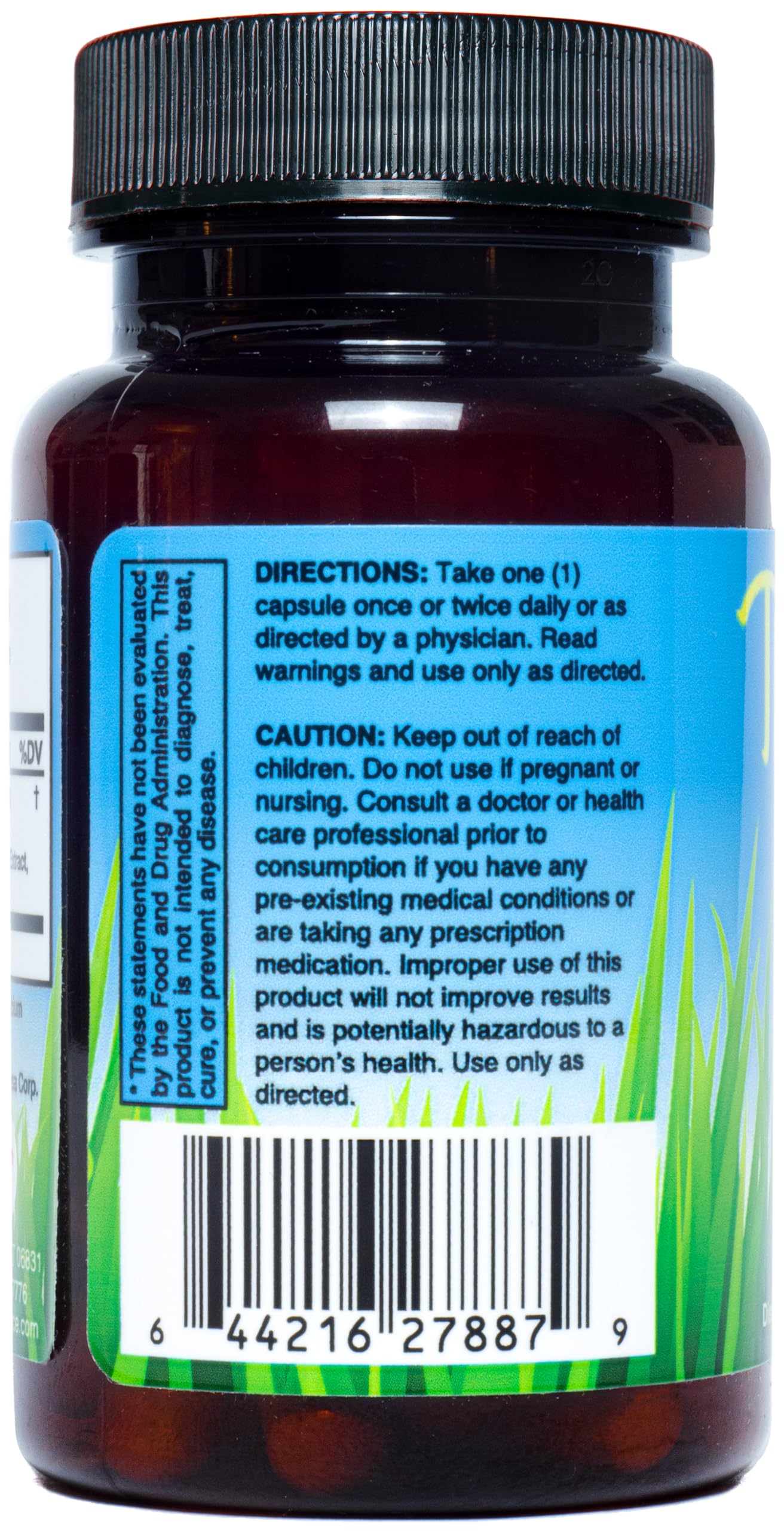 Thyrogard cápsula detalle textura vegetal y fácil ingestión