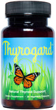 Thyrogard frasco frontal mostrando cápsulas y etiqueta clara