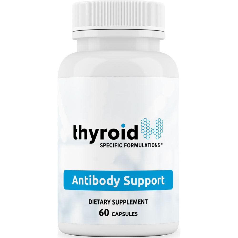Thyroid Specific Formulations frasco frontal mostrando el envase y beneficios