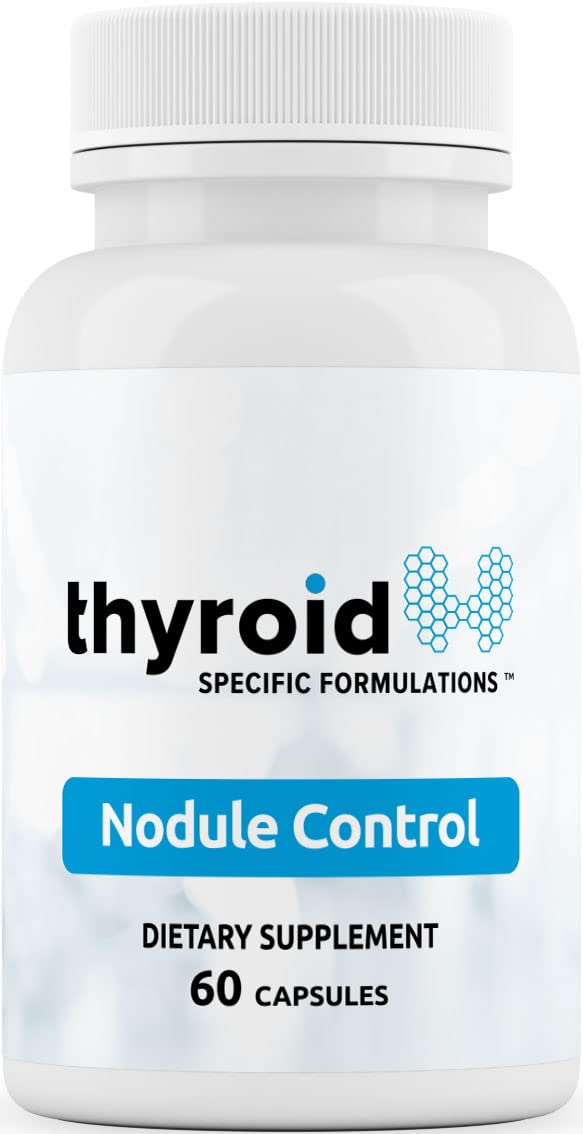 Thyroid Specific Formulations frasco frontal mostrando etiqueta clara y beneficios