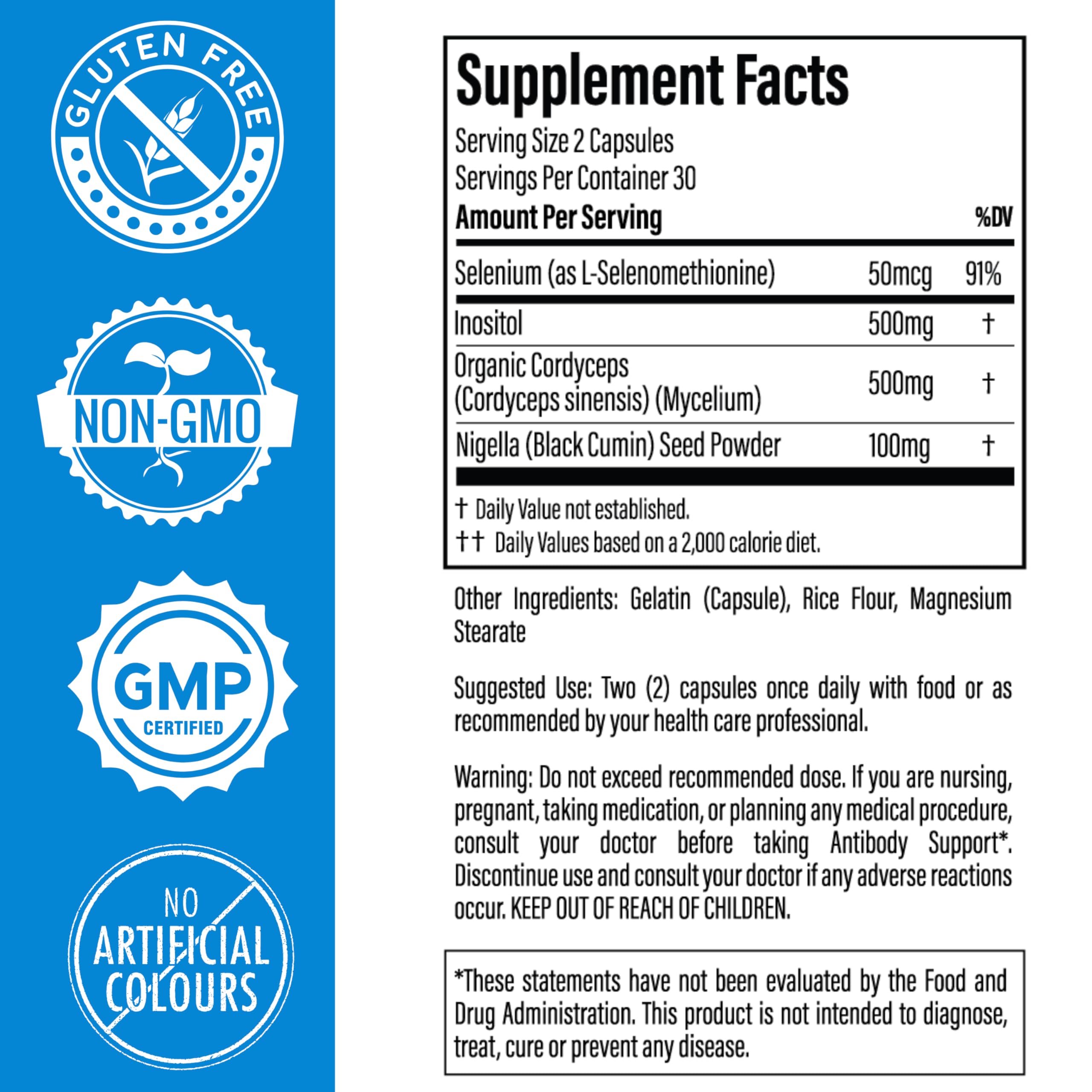 Thyroid Specific Formulations nigella e ingredientes naturales que apoyan la tiroides