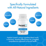 Thyroid Specific Formulations textura cercana de ingredientes naturales y pureza