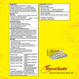 THYROSAFE almacenamiento doméstico en lugar fresco y seco