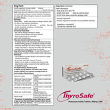 ThyroSafe etiqueta con fecha de caducidad visible abril 2035 seguridad
