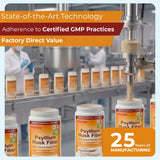 TIME-CAP LABS etiqueta nutricional y certificaciones para confianza