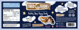 Tired Teddies tableta junto a una moneda para comparar tamaño y dosificación baja