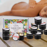 TLNFHRPI ambiente spa en sala con velas, atmósfera relajante