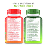 TM NATURALS producto junto a frutas frescas que sugiere complementariedad