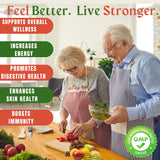 TM NATURALS disposición de superalimentos usados para energía vegetal