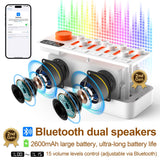 TMEHM como altavoz en mesa reproduciendo música con sonido envolvente