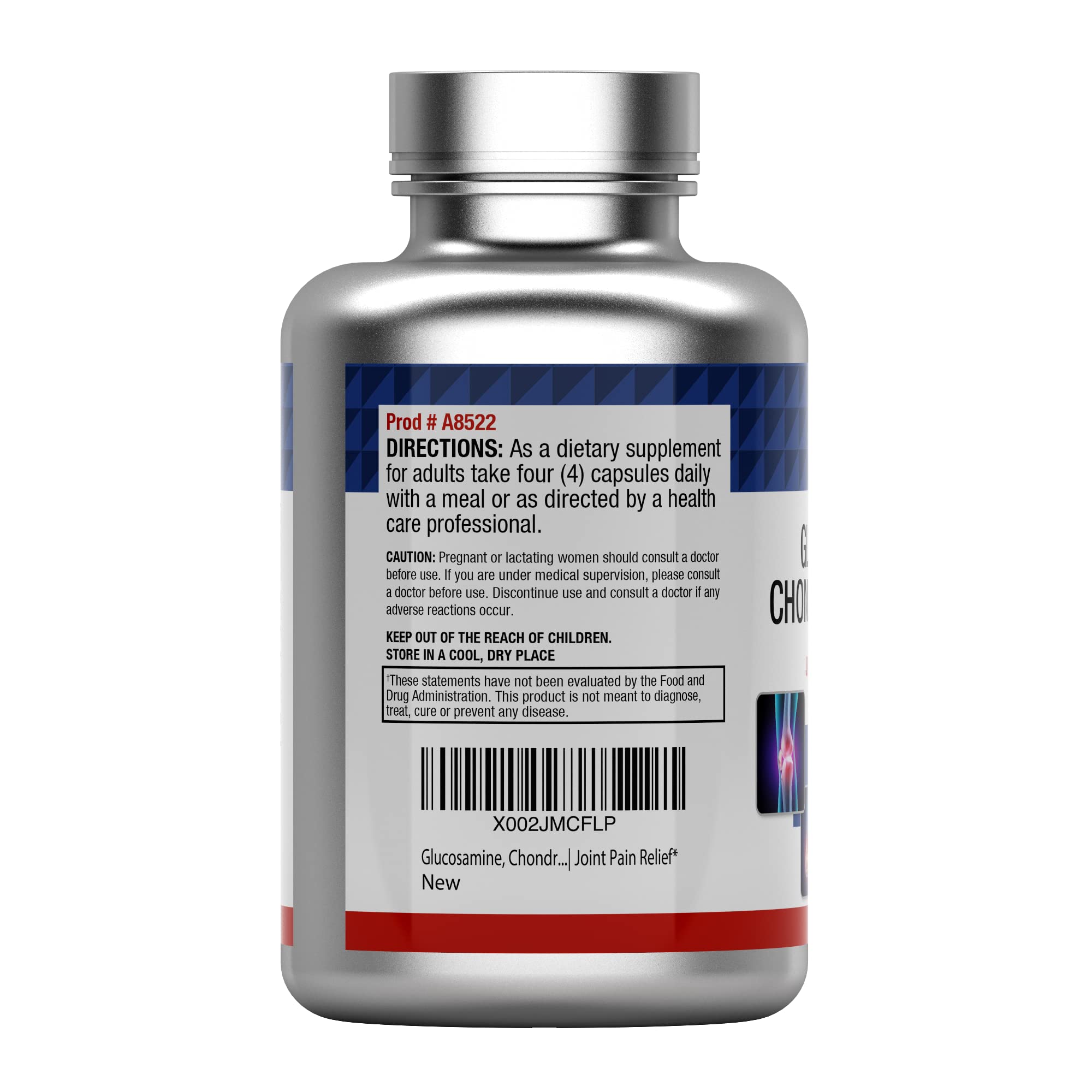 tnvitamins caja abierta con 240 cápsulas mostrando suministro prolongado