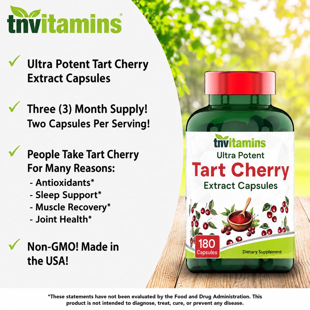 tnvitamins cápsula en mano para comparar tamaño y facilitar la dosificación