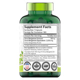 tnvitamins cápsulas dispuestas sobre fondo blanco, beneficio: 2000 mg por cápsula en formato cómodo