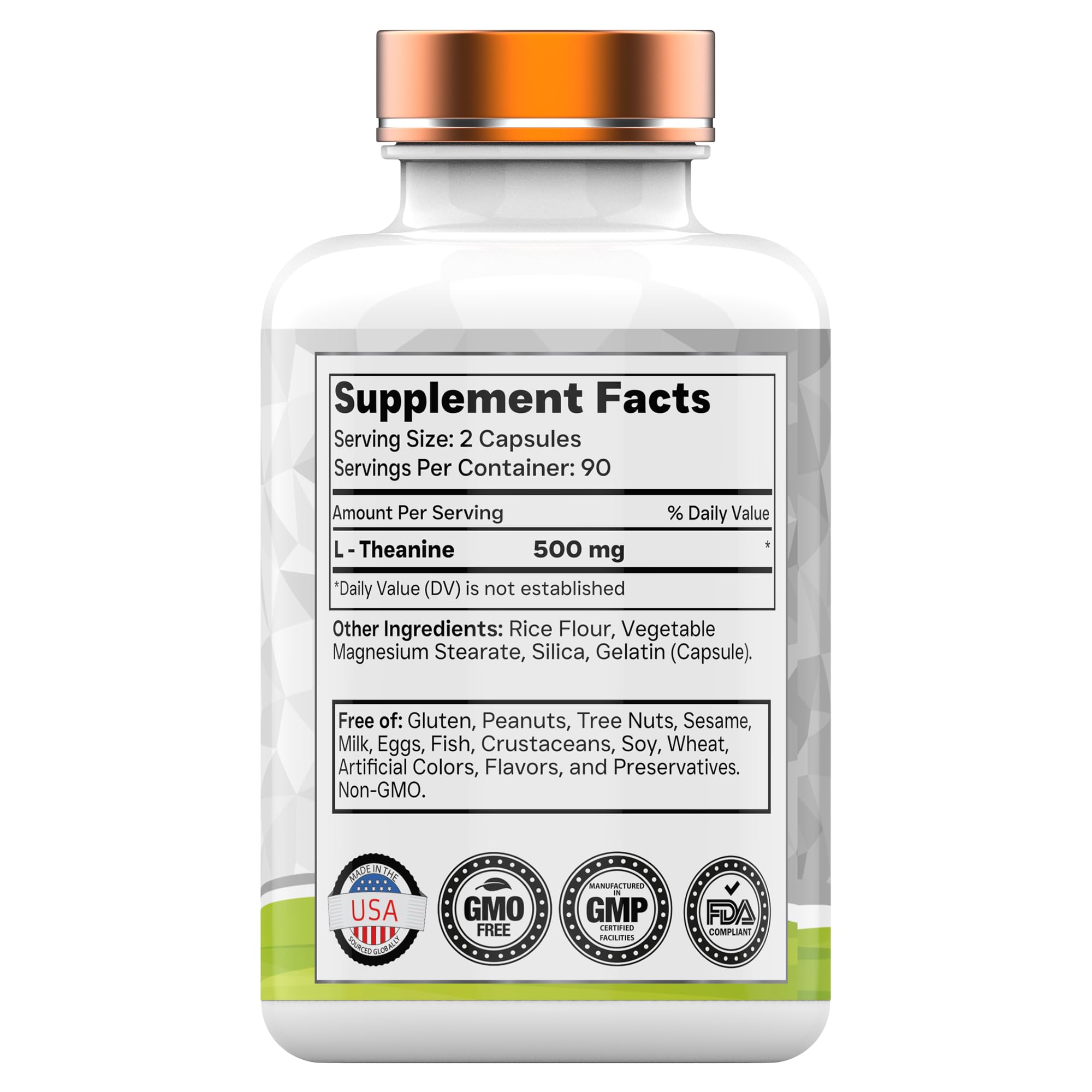 tnvitamins cápsulas textura en primer plano, evidencia de pureza
