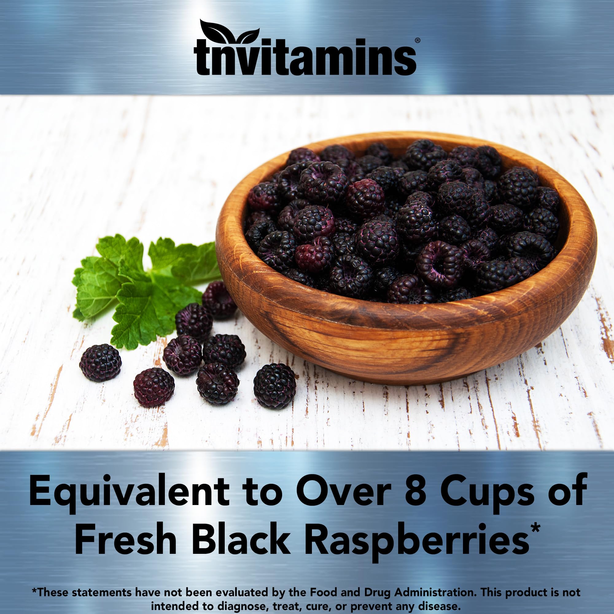 tnvitamins etiqueta nutricional legible con información de ingredientes