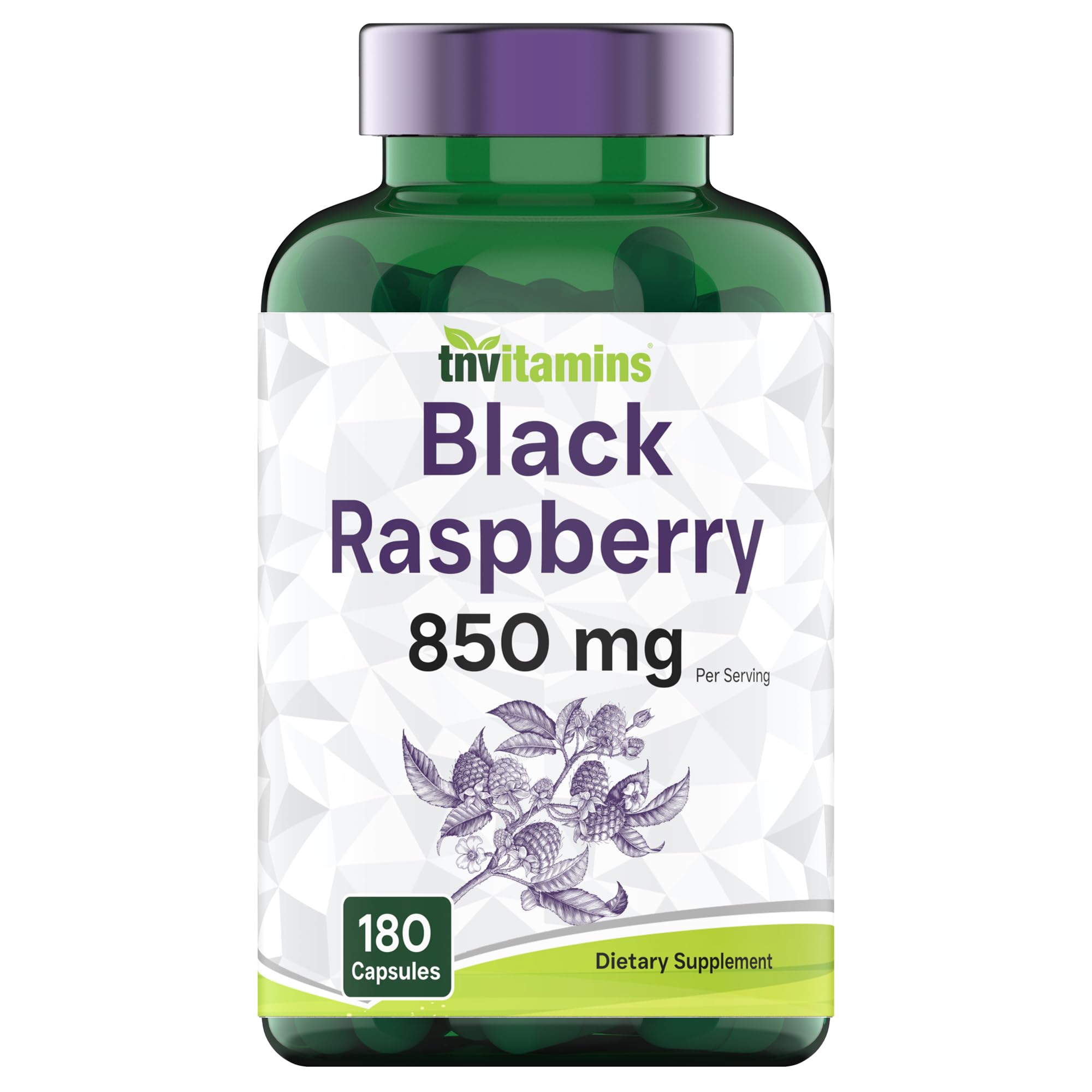 tnvitamins envase frontal mostrando 180 cápsulas y beneficio antioxidante