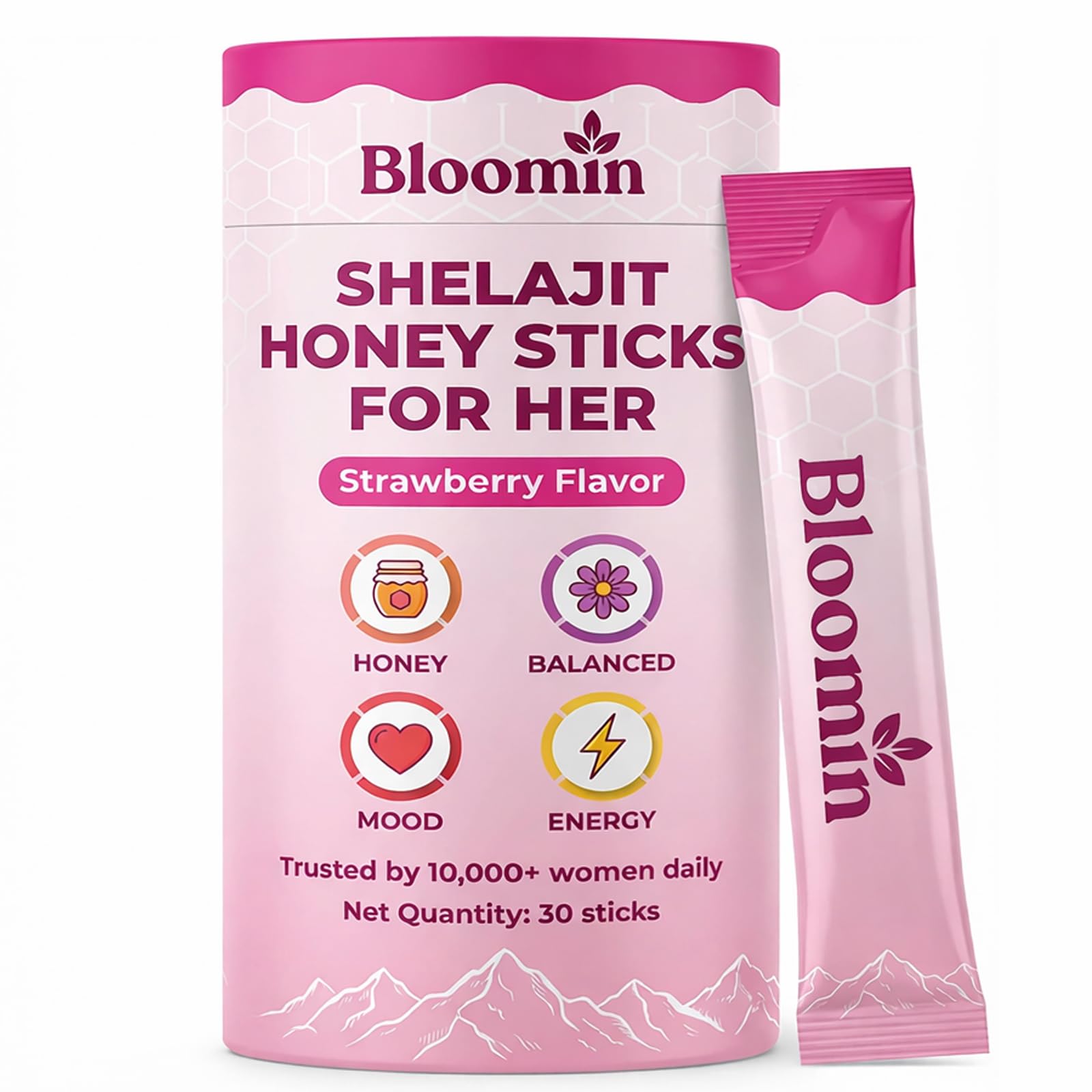 TOGOLIUN Bloomin paquete frontal muestra 30 sticks y comodidad diaria