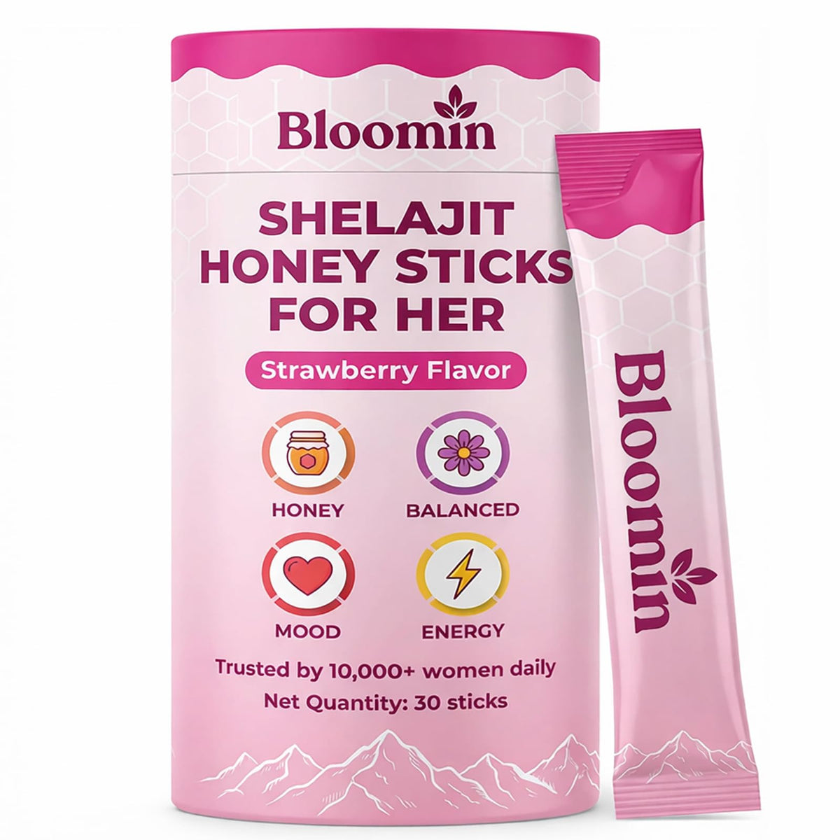 TOGOLIUN Bloomin paquete frontal muestra 30 sticks y comodidad diaria