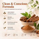 TOGOLIUN envase junto a cinta métrica mostrando 10.5 oz de producto