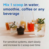 Etiqueta de ingredientes de Sunfiber Tomorrow's Nutrition, transparencia nutricional