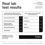 Toniiq botella abierta con cápsulas para visualización del contenido