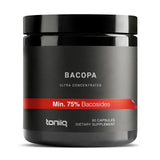 Toniiq Bacopa vista frontal del envase mostrando 90 cápsulas y concentración