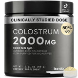 Toniiq frasco frontal mostrando etiqueta clara y datos nutricionales