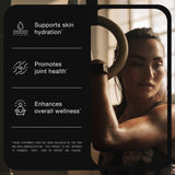 Toniiq cápsula abierta mostrando contenido y control de calidad