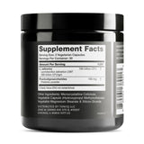 Toniiq detalle de etiqueta con ingredientes y certificaciones, transparencia y pureza