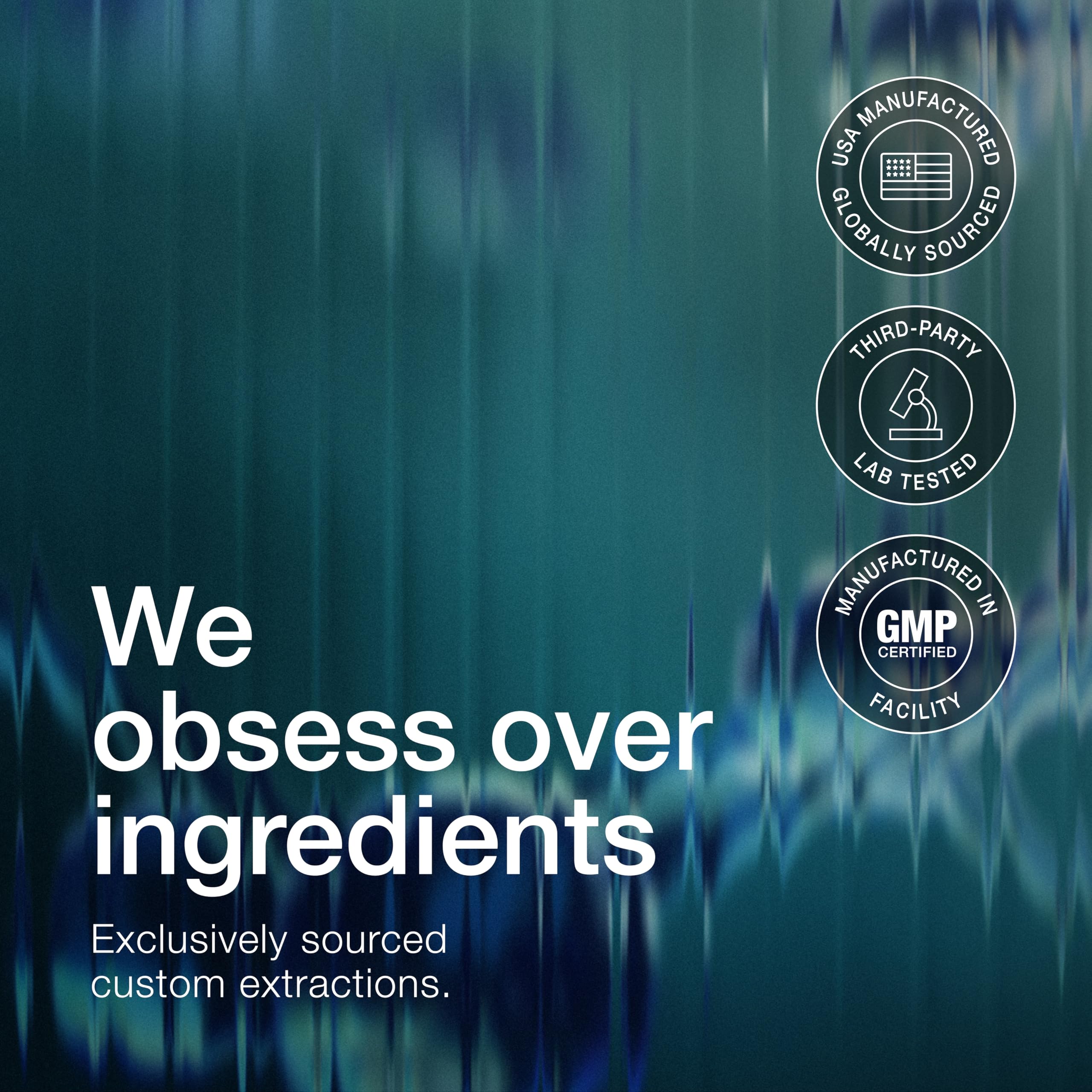 Etiqueta Toniiq con información nutricional para verificar pureza y pruebas
