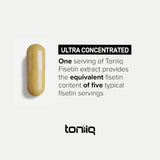 Toniiq close-up de aceite MCT para mejorar absorción y biodisponibilidad