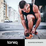 Toniiq primer plano de cápsula para ver calidad y textura