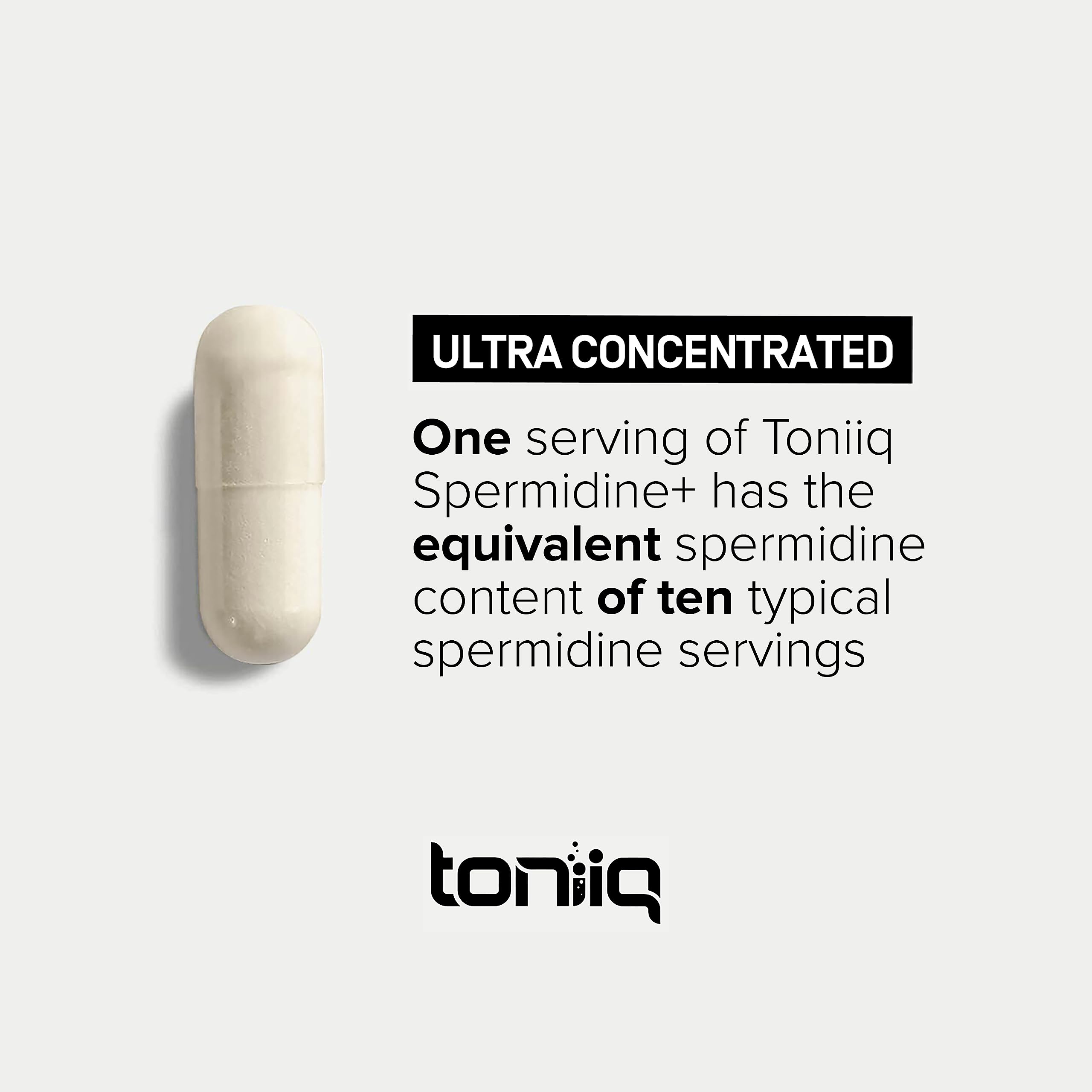 Toniiq germen de arroz como fuente natural de spermidina y origen