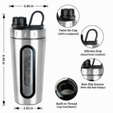 TOOFEEL cuerpo de acero con acabado mate resistente a golpes y manchas