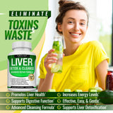 Toplux ingredientes naturales (cardo, diente de león, cúrcuma) para apoyo hepático