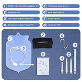 TopQuaFocus bolsa transparente con nivel de líquido visible para medición