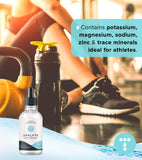 Total Hydration etiqueta nutricional legible destacando minerales y sin azúcar
