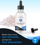 Total Hydration gotas mezcladas en botella de agua para beneficio de absorción