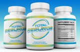 Total Resurge cápsula abierta mostrando composición y soporte regenerativo