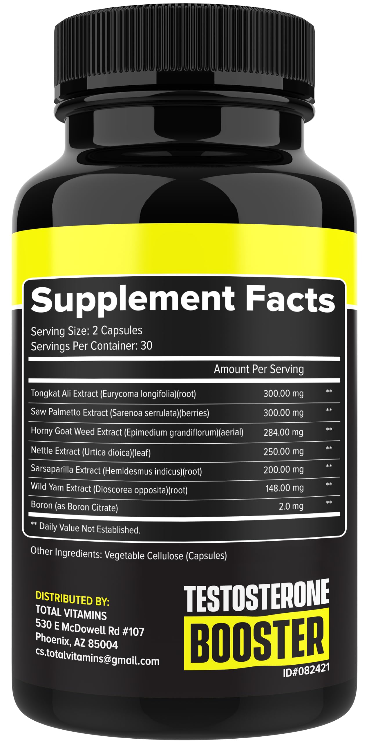 TOTAL VITAMINS hombre activo entrenando estilo de vida saludable y mayor energía